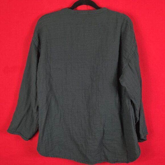 CP SHADES Cotton Gauze Top Gray Womens Size XS‎ - Picture 5 of 9